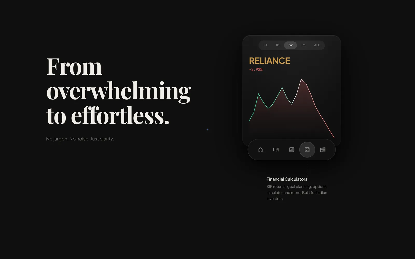 BroMoney.ai home page, second section